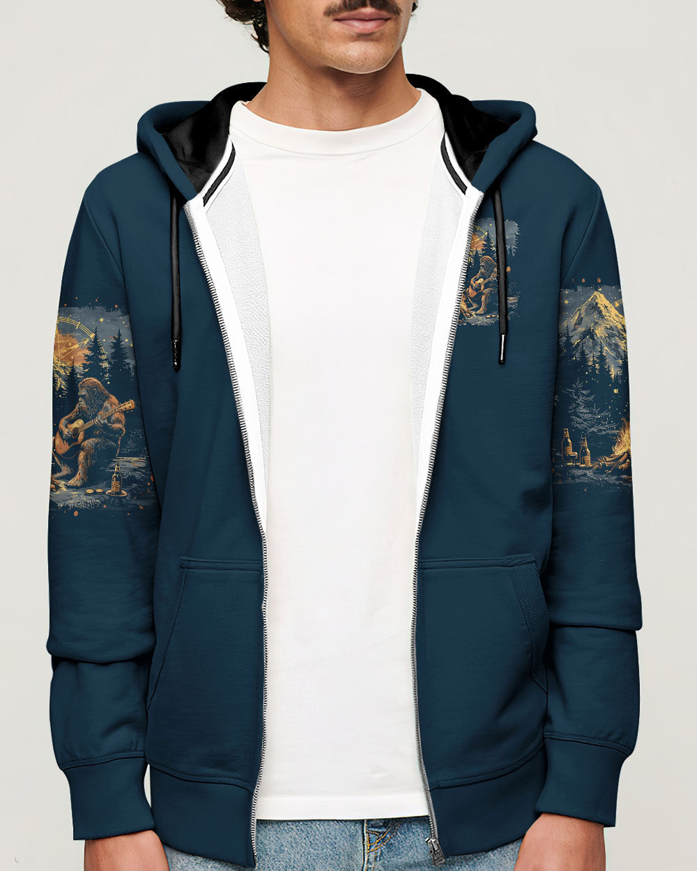 MAKING MEMORIES ONE CAMPFIRE AT A TIME BIGFOOT ALL OVER PRINT - TLTR0312243