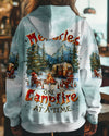 MAKING MEMORIES ONE CAMPFIRE AT A TIME  CHRISTMAS ALL OVER PRINT - TLTR0410244
