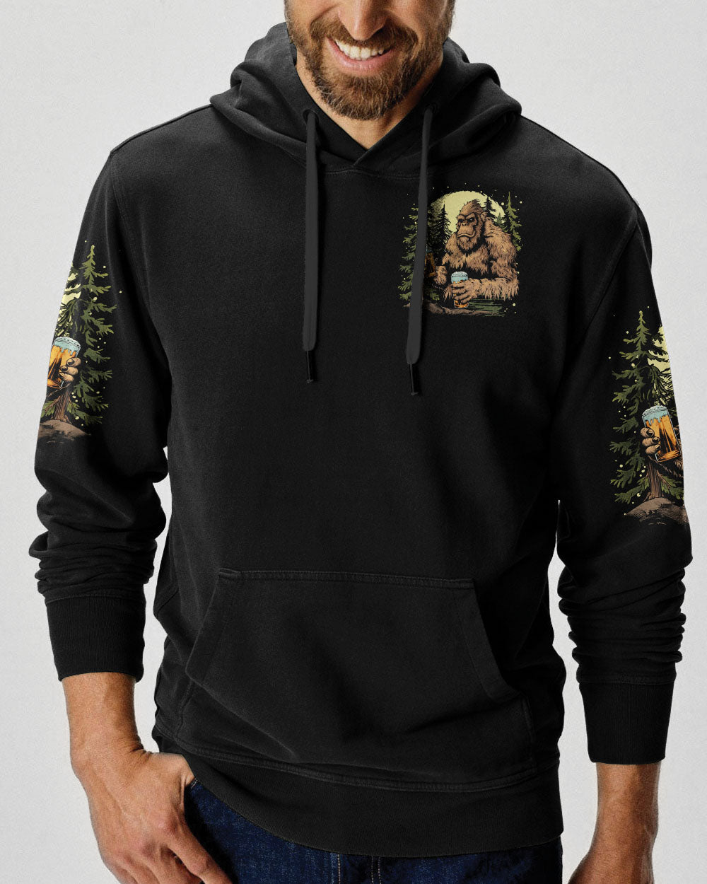 DRINK UP SQUATCHES BIGFOOT ALL OVER PRINT - TLTR0509252