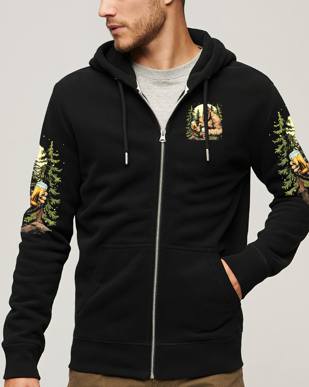DRINK UP SQUATCHES BIGFOOT ALL OVER PRINT - TLTR0509252