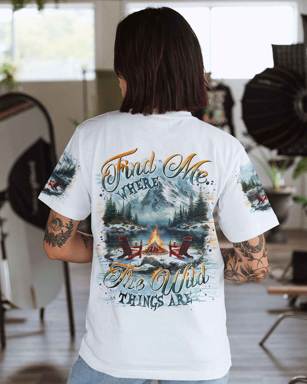 FIND ME WHERE THE WILD THINGS ARE ALL OVER PRINT  - TLTR0711243