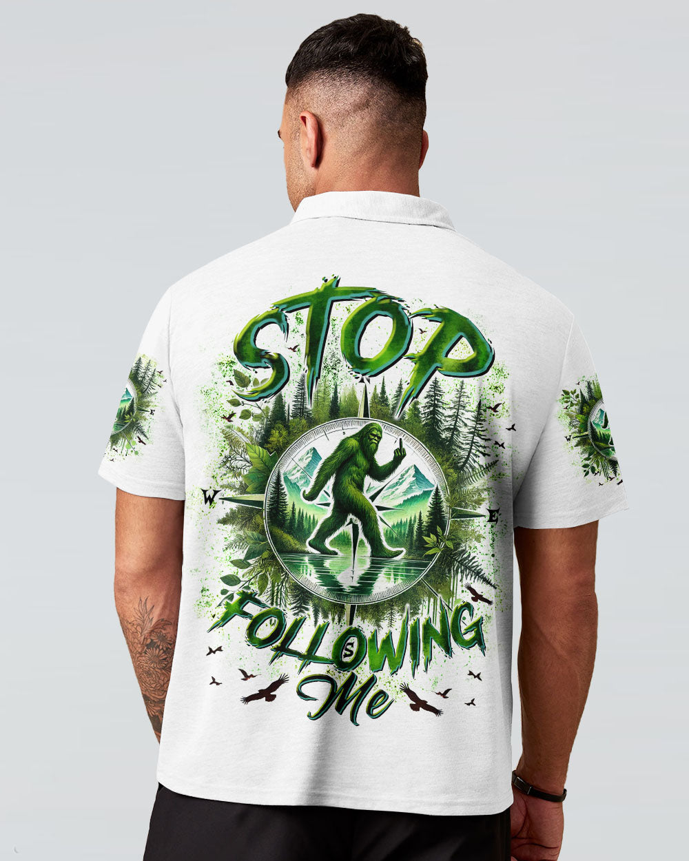 STOP FOLLOWING ME BIGFOOT ALL OVER PRINT - TLTR0802252