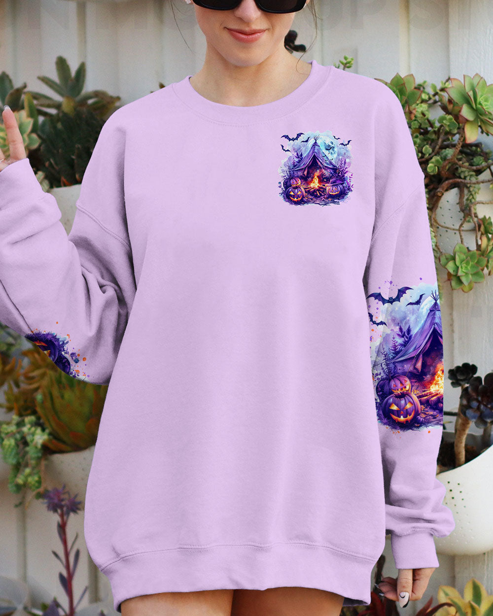 MAKING MEMORIES ONE CAMPFIRE AT A TIME HALLOWEEN ALL OVER PRINT - TLTR0808244