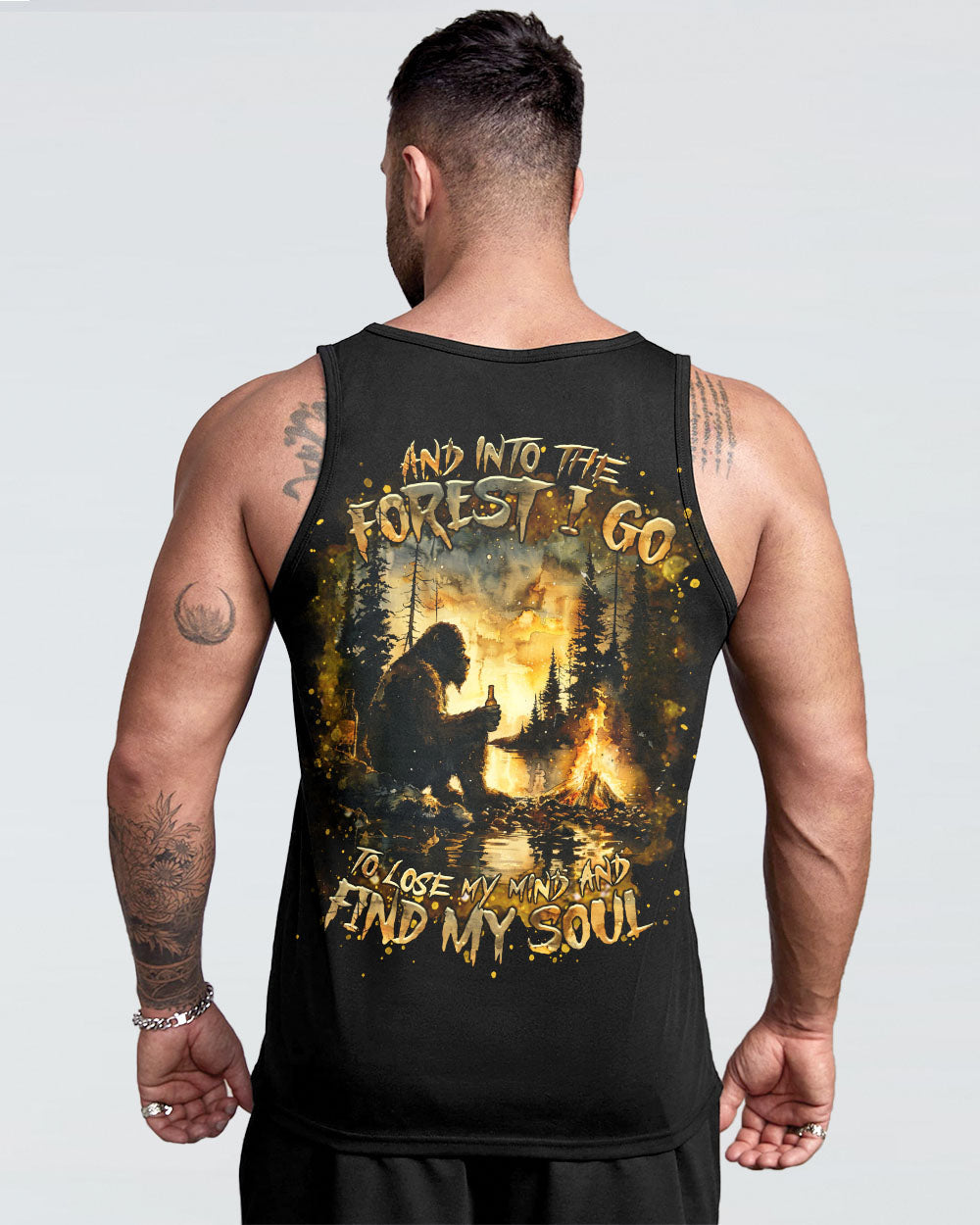AND INTO THE FOREST I GO BIGFOOT ALL OVER PRINT   - TLTR1003252