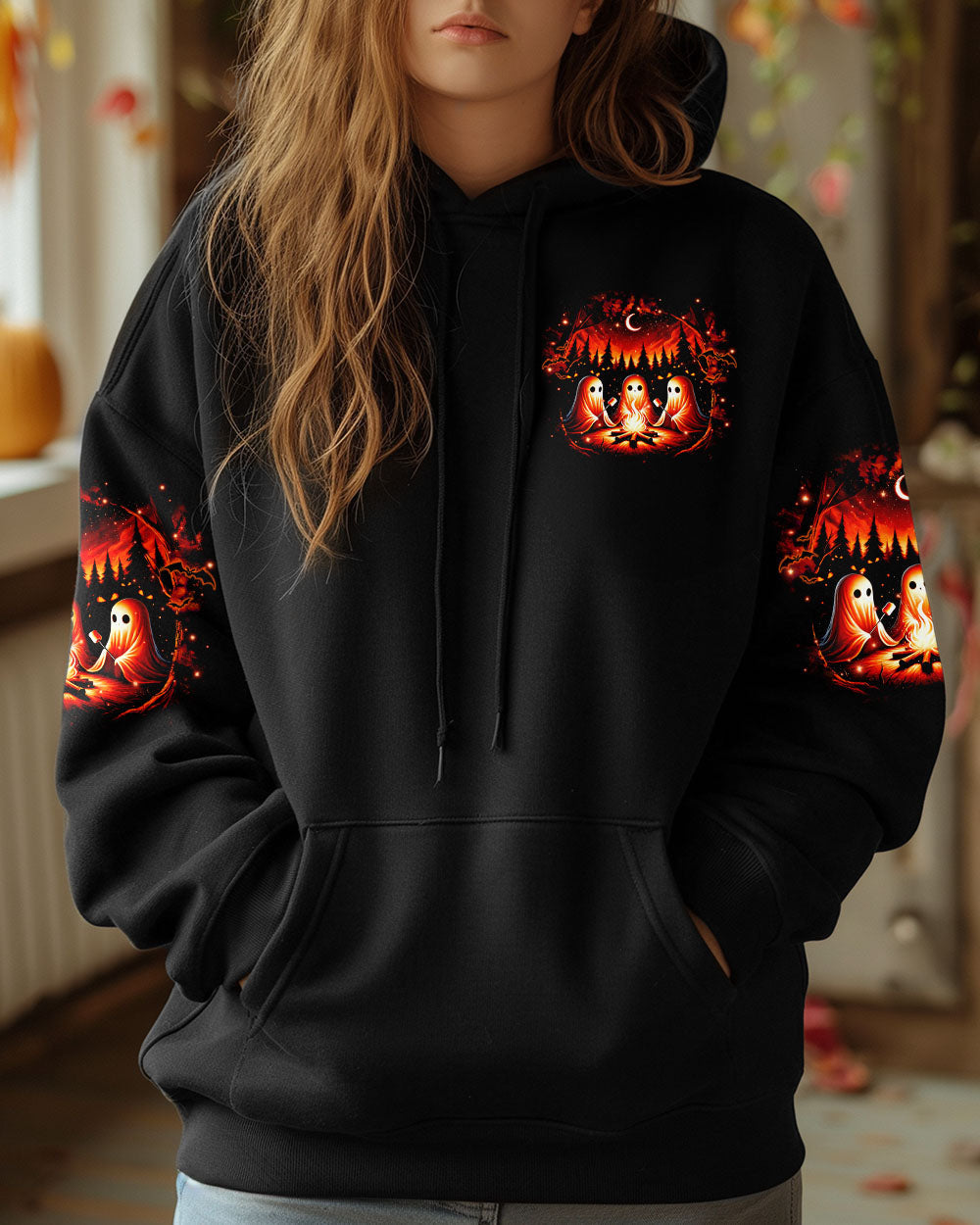 LET'S GET TOASTED BOOS HALLOWEEN ALL OVER PRINT - TLTR1009245
