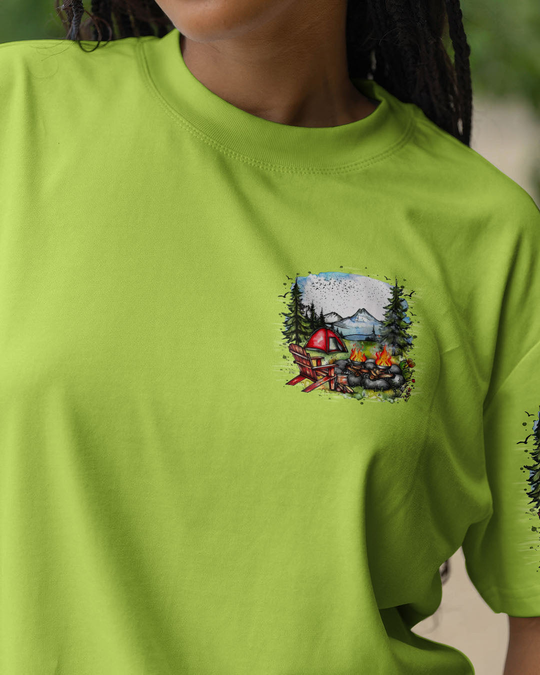 MAKING MEMORIES ONE CAMPFIRE AT A TIME ALL OVER PRINT - TLTR1408252
