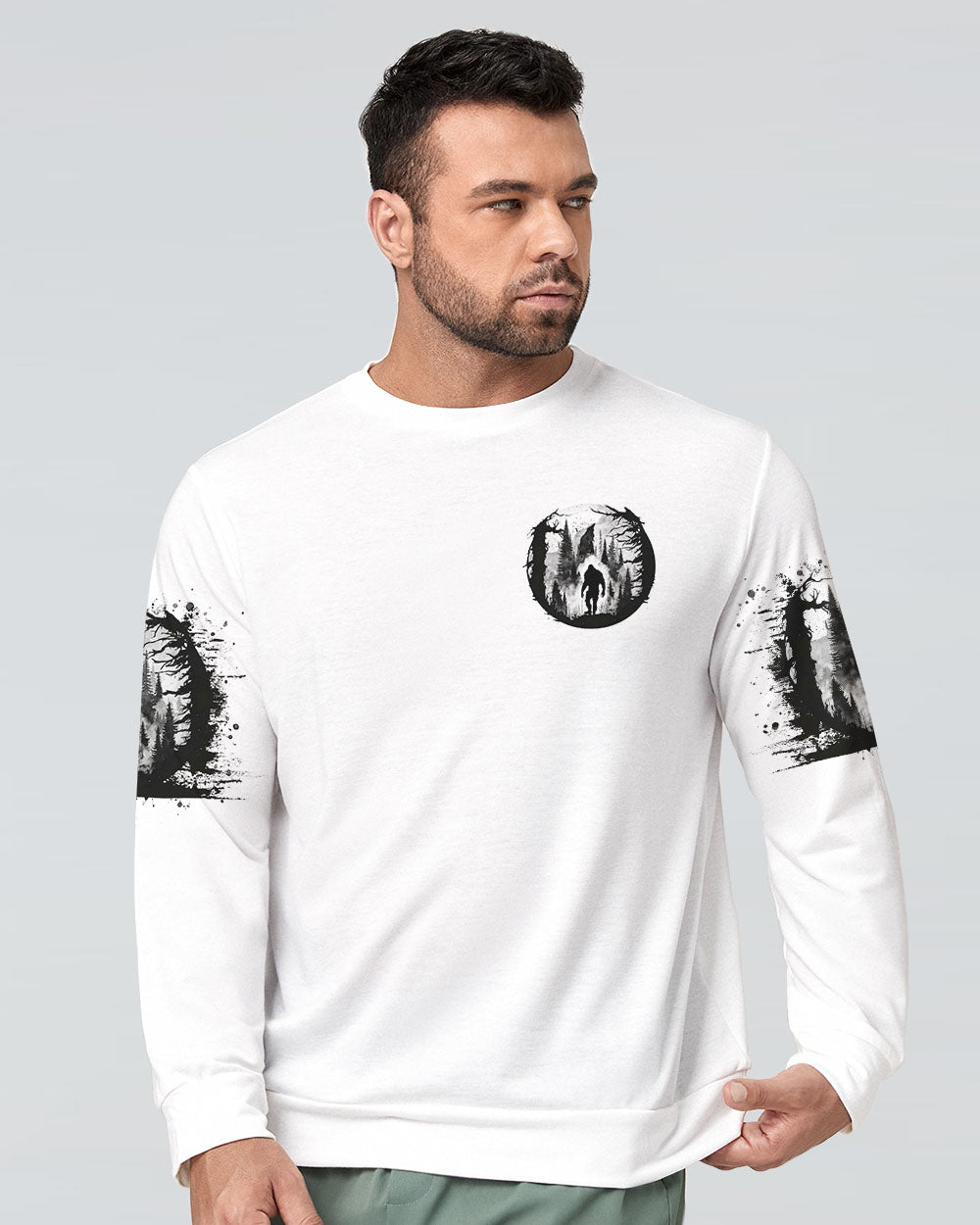 THE CLOSER I GET TO NATURE BIGFOOT ALL OVER PRINT - TLTR1409243