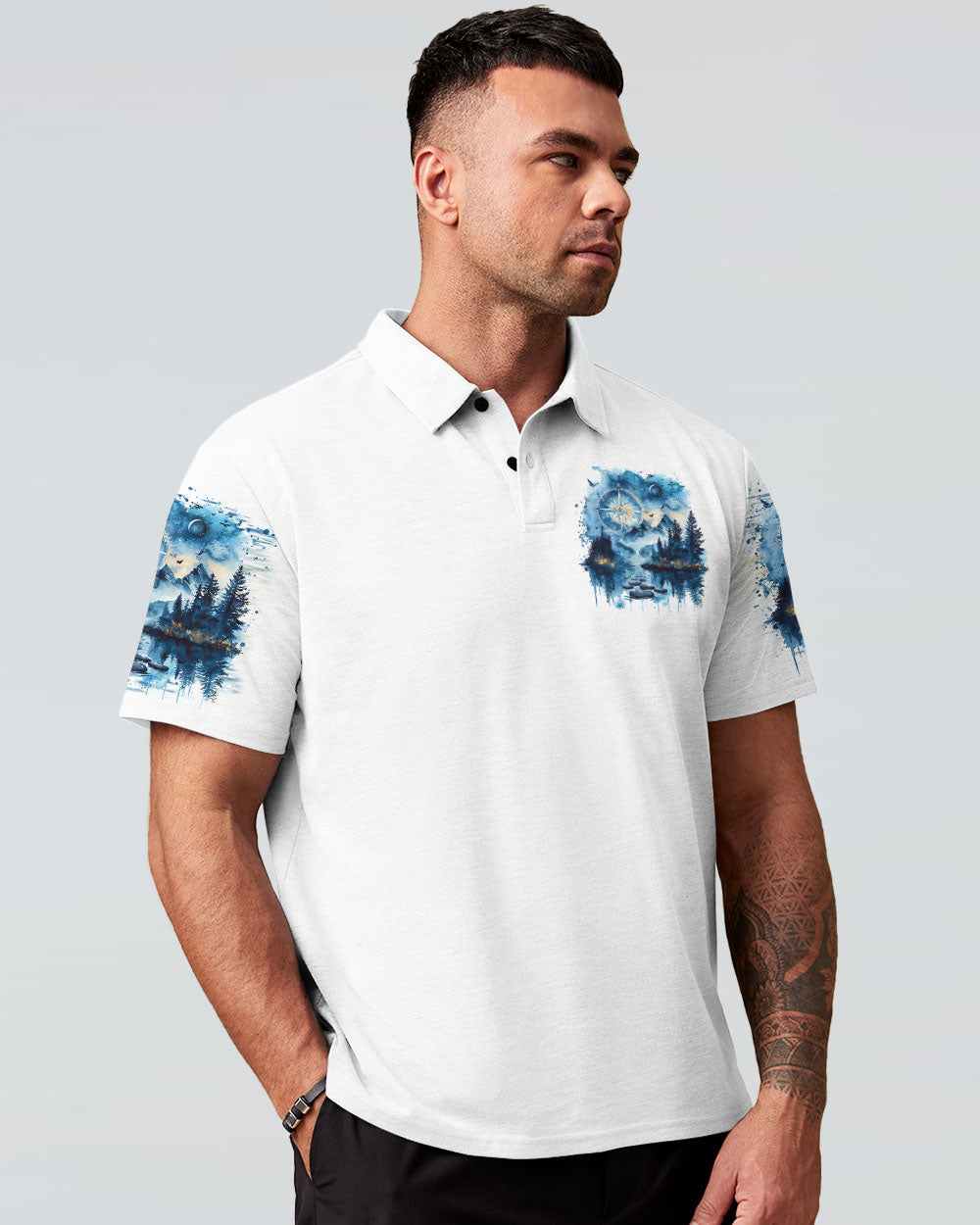 BORN TO EXPLORE DESTINED TO BE WILD ALL OVER PRINT - TLTR1410244