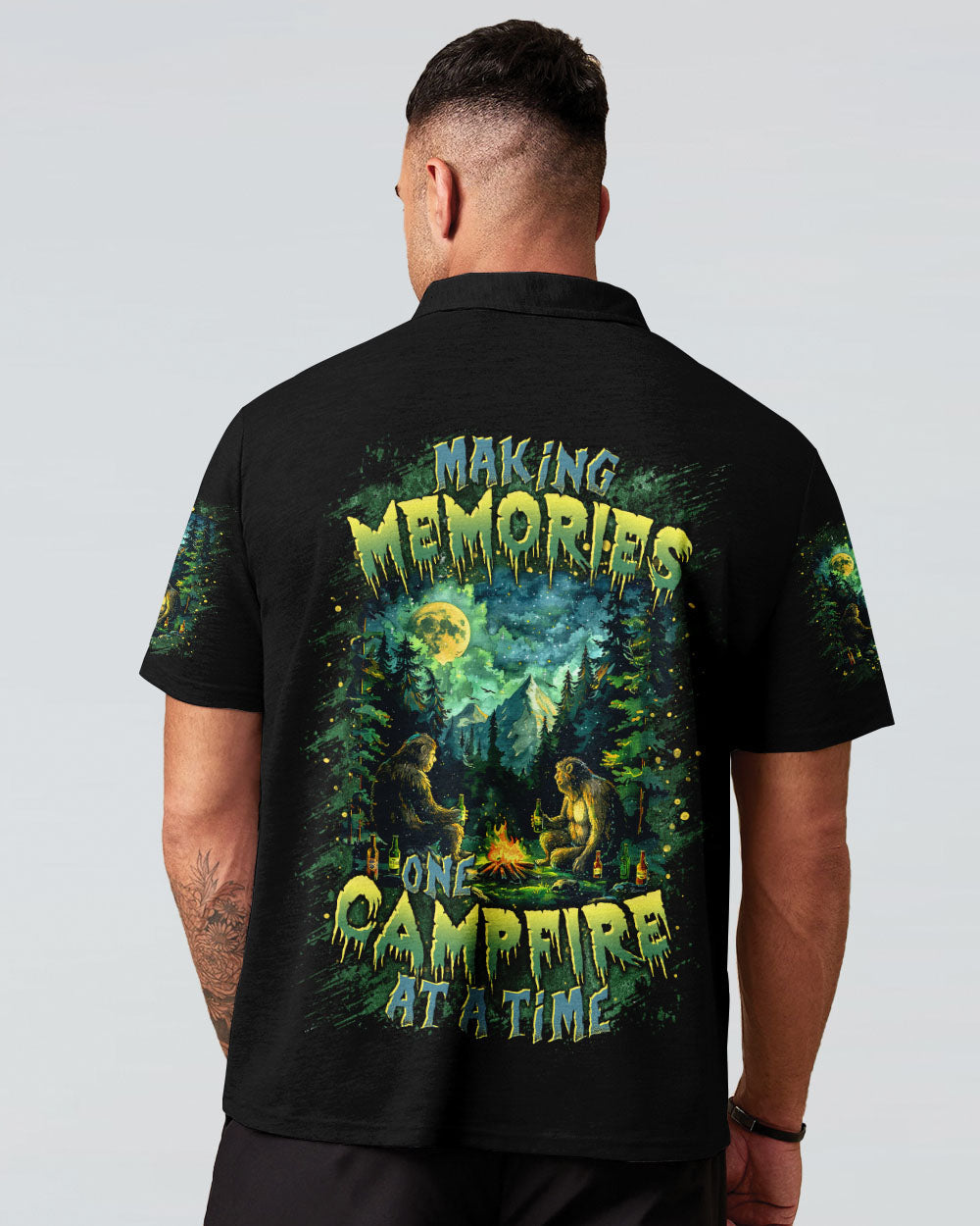 MAKING MEMORIES ONE CAMPFIRE AT A TIME BIGFOOT  ALL OVER PRINT - TLTR1612243