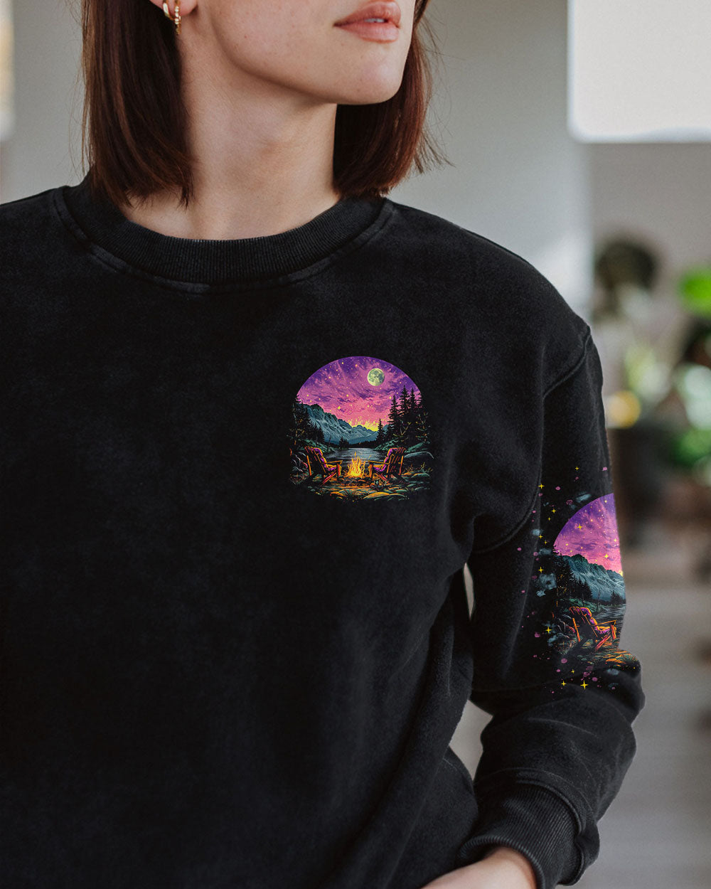 MAKING MEMORIES ONE CAMPFIRE AT A TIME ALL OVER PRINT -  TLTR1902252