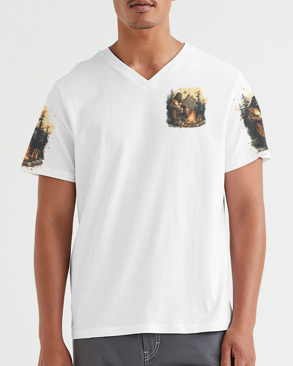 NOT ALL WHO WANDER ARE LOST BIGFOOT ALL OVER PRINT - TLTR2011243