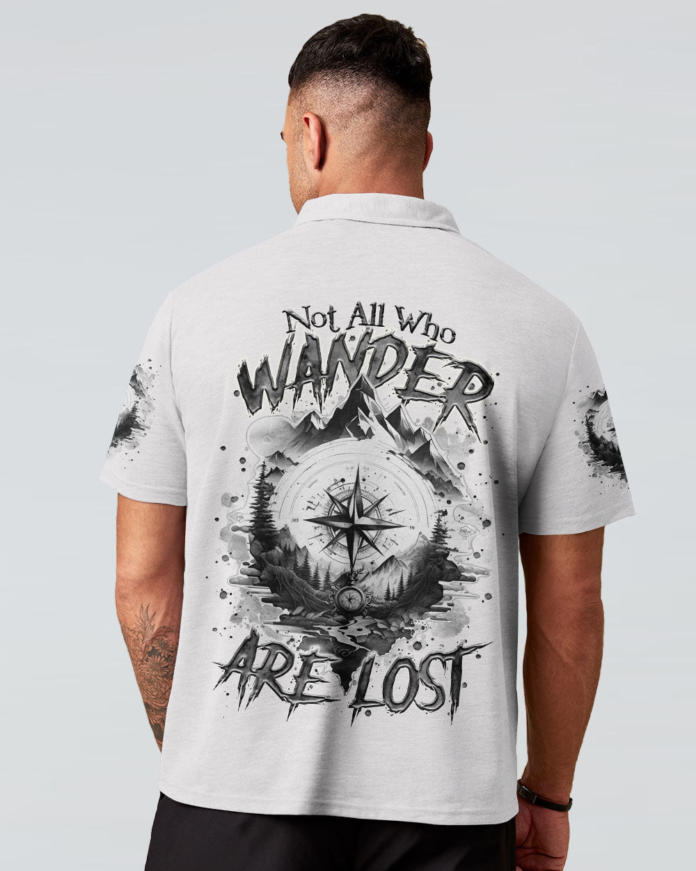 NOT ALL WHO WANDER ARE LOST COMPASS ALL OVER PRINT - TLTR2103252