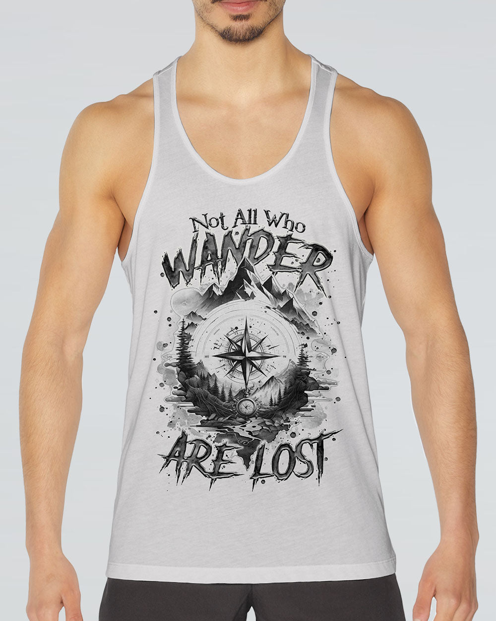 NOT ALL WHO WANDER ARE LOST COMPASS ALL OVER PRINT - TLTR2103252