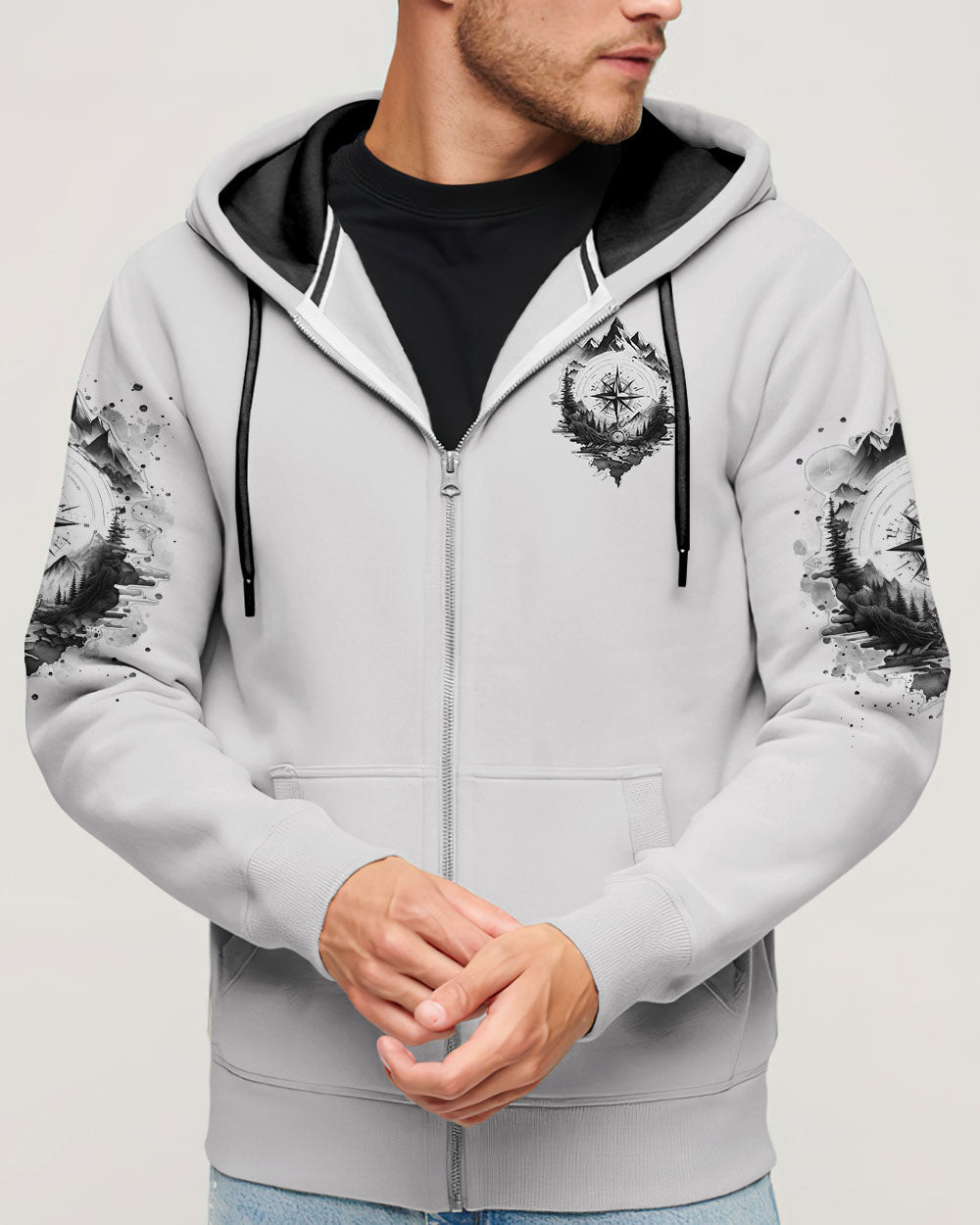 NOT ALL WHO WANDER ARE LOST COMPASS ALL OVER PRINT - TLTR2103252