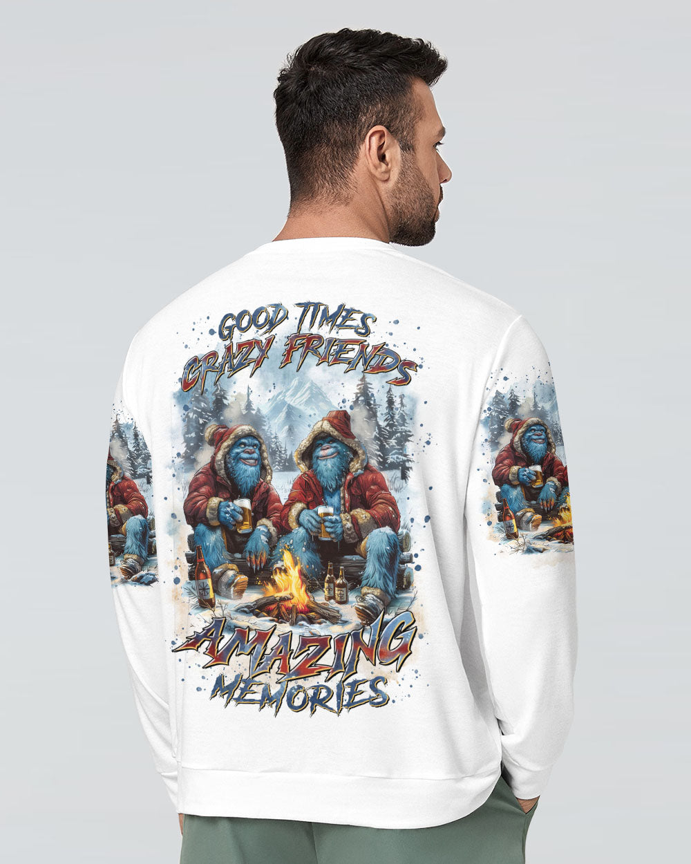 GOOD TIMES CRAZY FRIEND BIGFOOT ALL OVER PRINT -  TLTR2210242