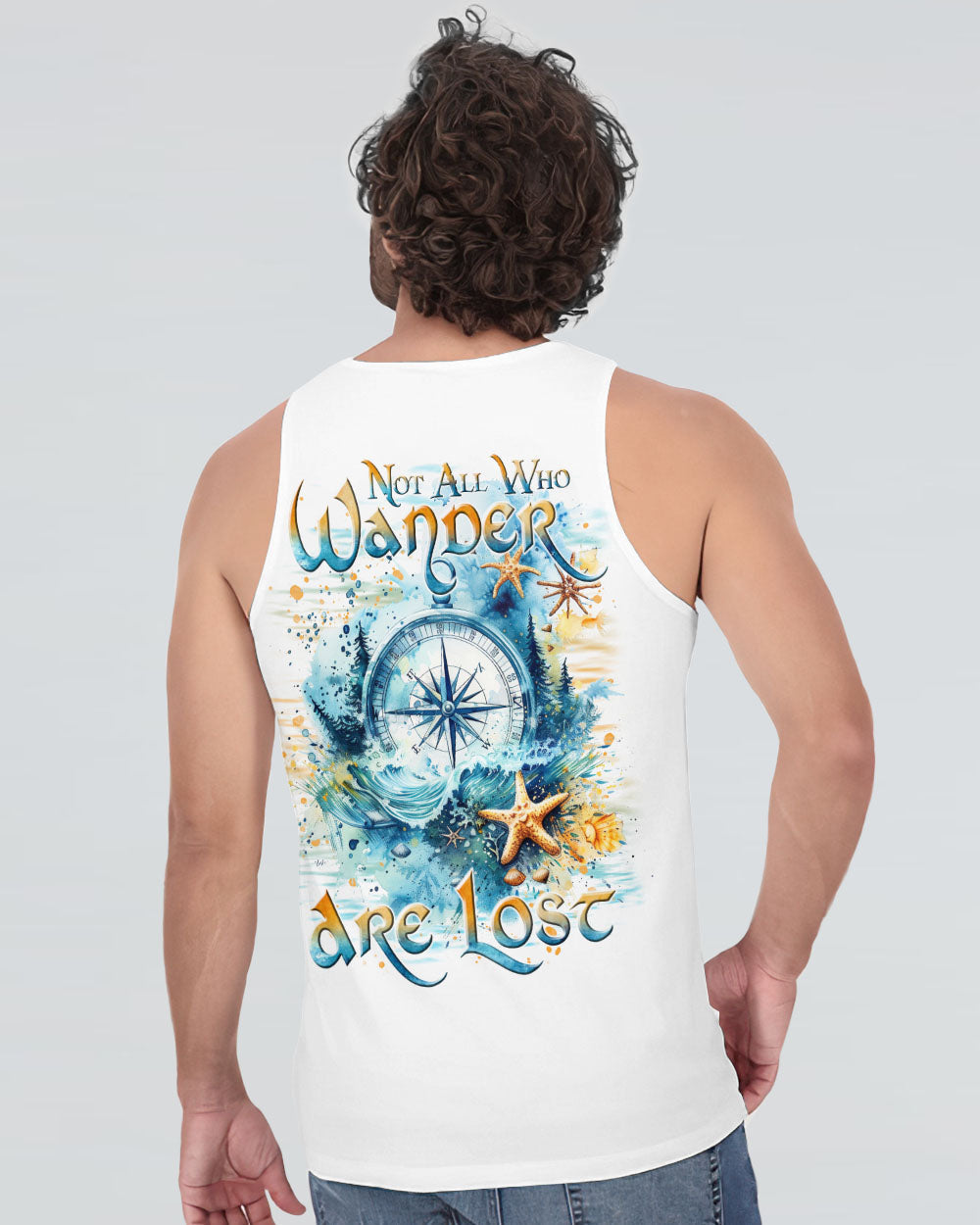 NOT ALL WHO WANDER ARE LOST COMPASS ALL OVER PRINT - TLTR2308242