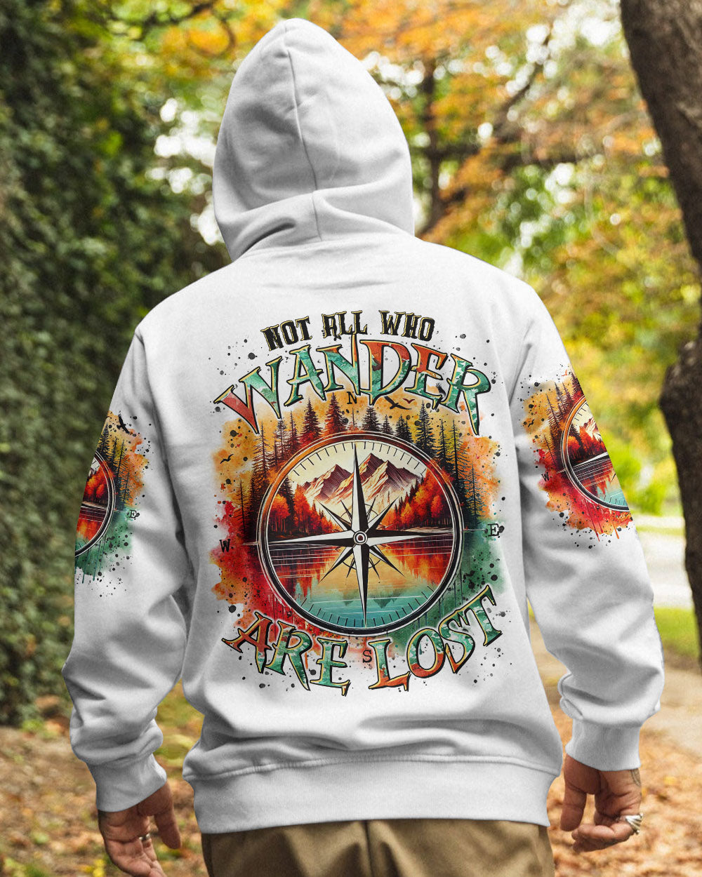 NOT ALL WHO WANDER ARE LOST COMPASS ALL OVER PRINT - TLTR2412241