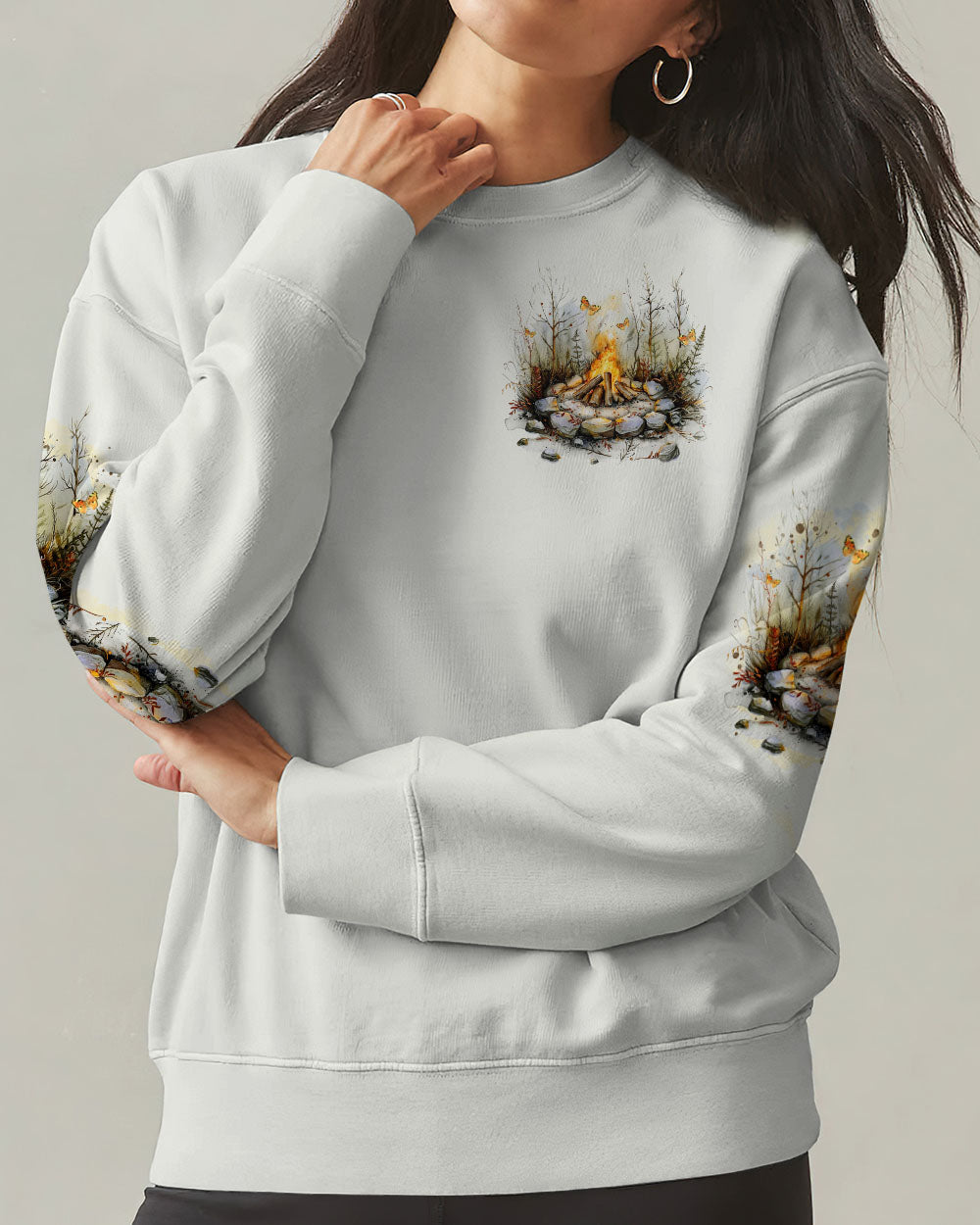 MAKING MEMORIES ONE CAMPFIRE AT A TIME ALL OVER PRINT - TLTR2509244
