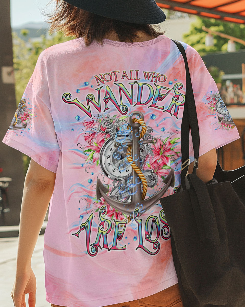 NOT ALL WHO WANDER ARE LOST COMPASS ALL OVER PRINT - TLTR2803253