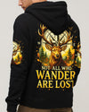 NOT ALL WHO WANDER ARE LOST DEER COMPASS ALL OVER PRINT - TLTR2908251