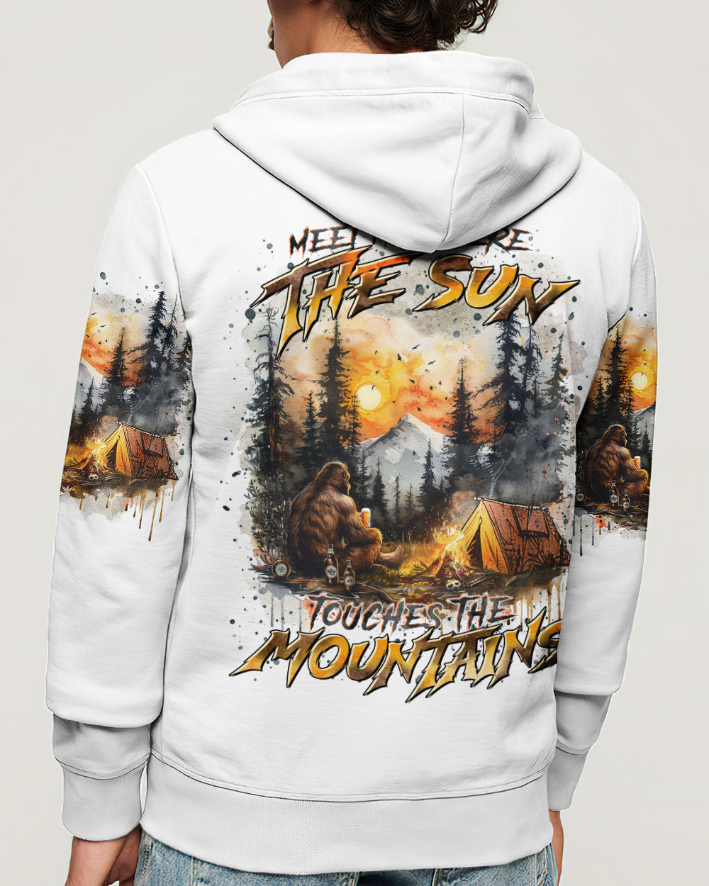MEET ME WHERE THE SUN TOUCHES THE MOUTAINS BIGFOOT ALL OVER PRINT - TLTR3009242