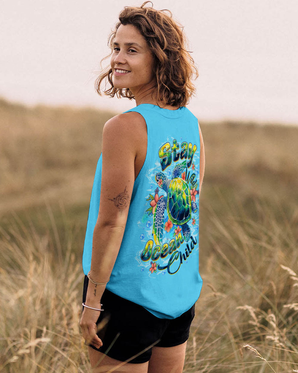 STAY WILD OCEAN CHILD TURTLE ALL OVER PRINT - TLTW0110253