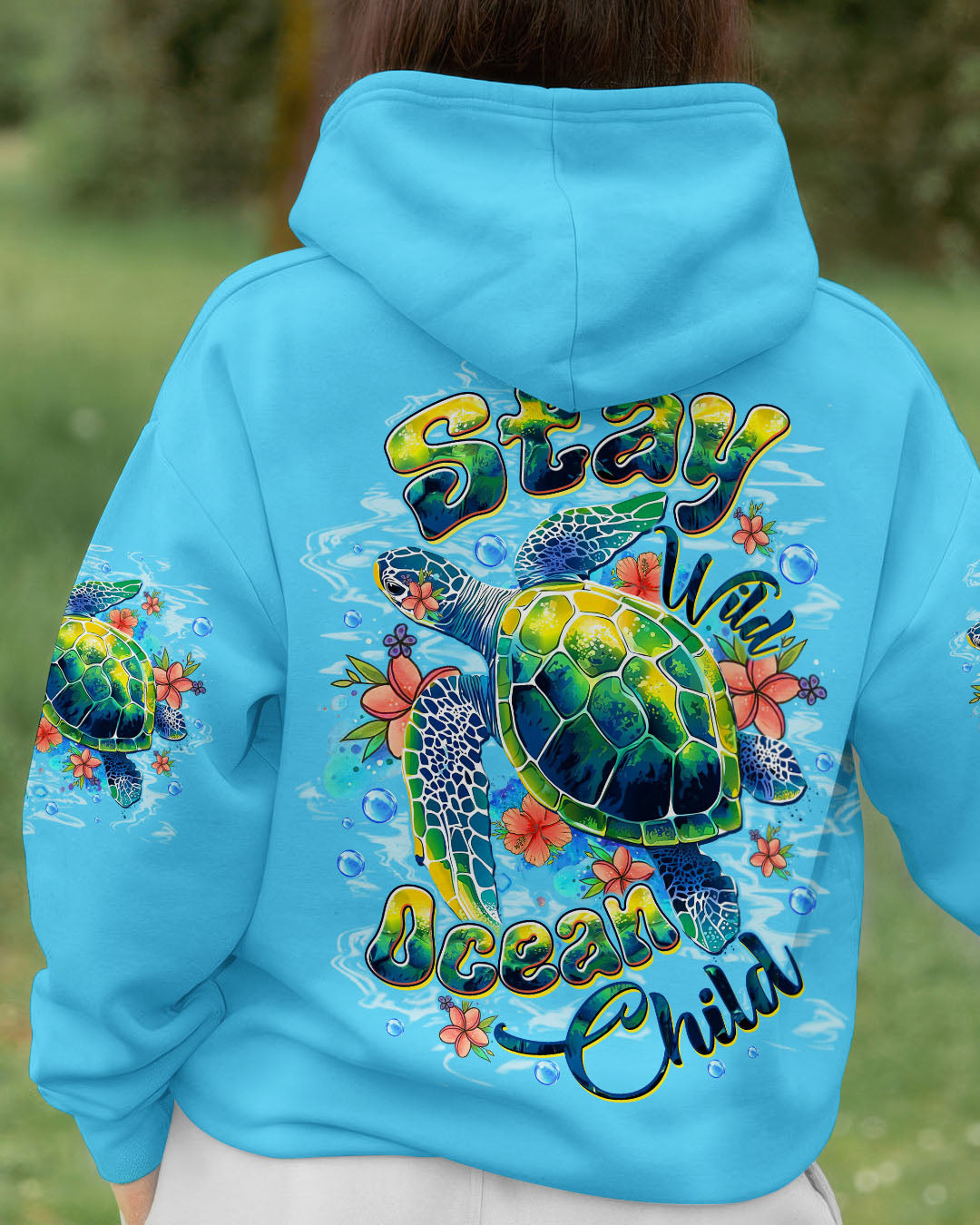 STAY WILD OCEAN CHILD TURTLE ALL OVER PRINT - TLTW0110253