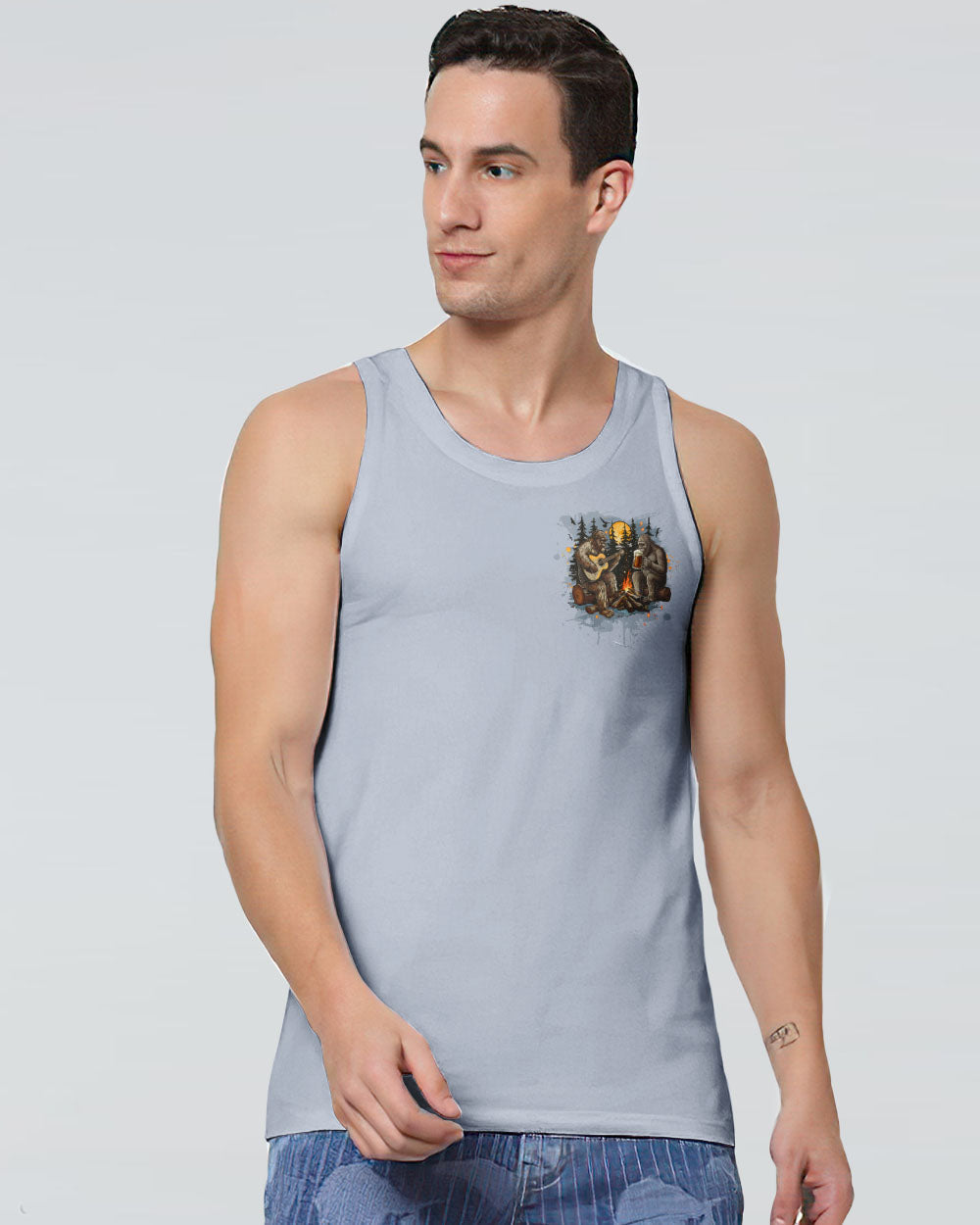 MAKING MEMORIES ONE CAMPFIRE AT A TIME BIGFOOT ALL OVER PRINT - TLTW0312251