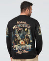 MAKING MEMORIES ONE CAMPFIRE AT A TIME BIGFOOT CHRISTMAS ALL OVER PRINT - TLTW0510244