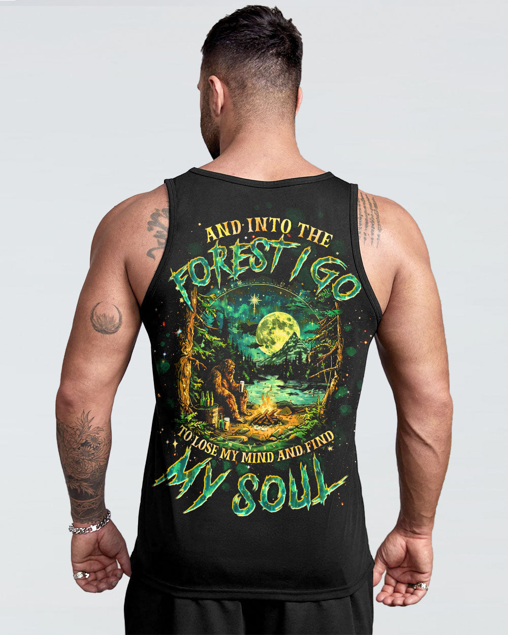 AND INTO THE FOREST I GO BIGFOOT ALL OVER PRINT - TLTW0601255