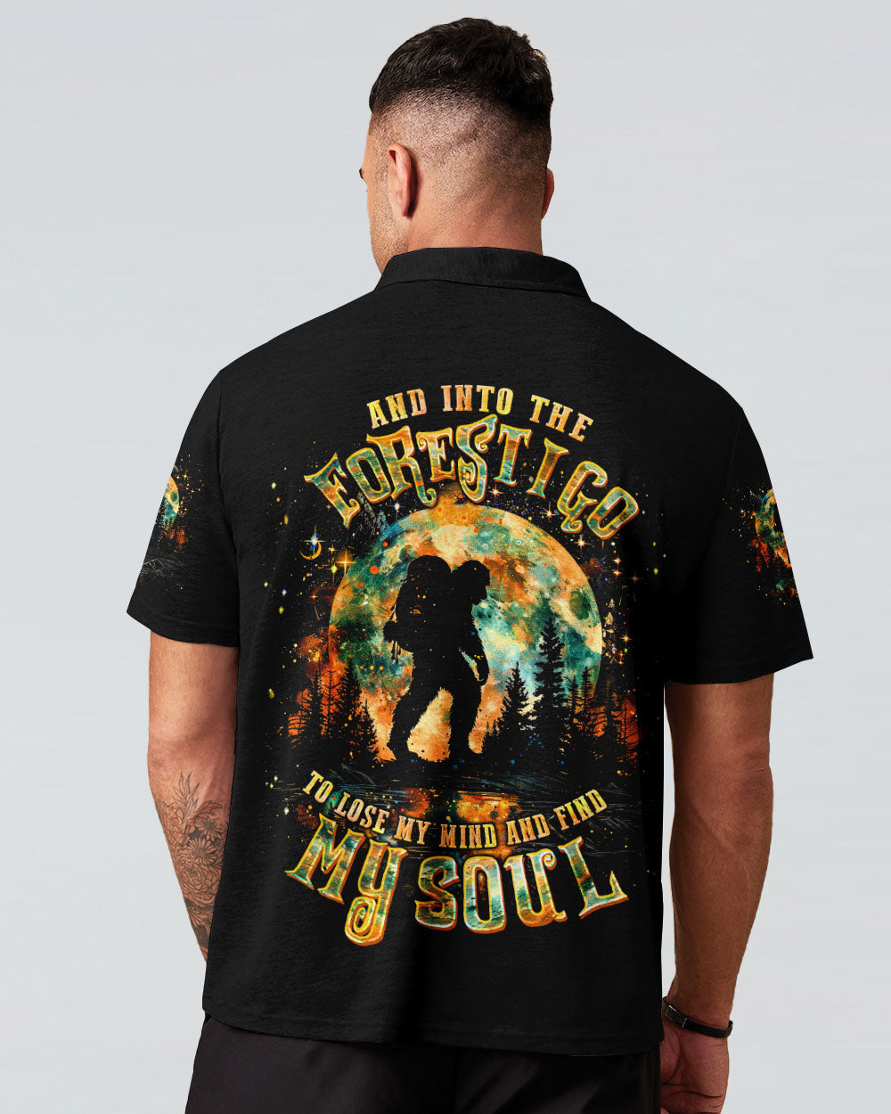 AND INTO THE FOREST I GO BIGFOOT ALL OVER PRINT - TLTW0801254