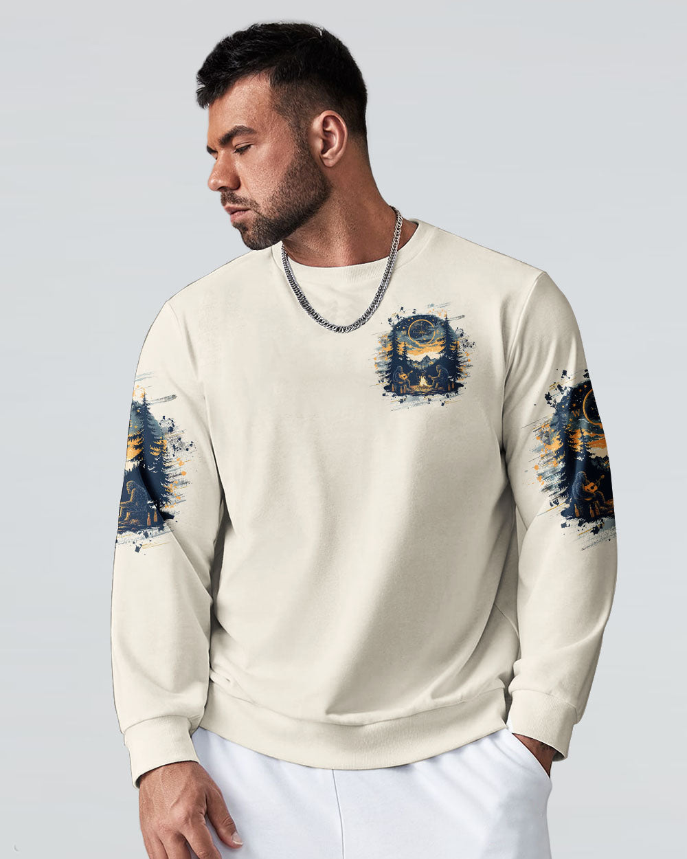  MAKING MEMORIES ONE CAMPFIRE AT A TIME BIGFOOT ALL OVER PRINT - TLTW1012242