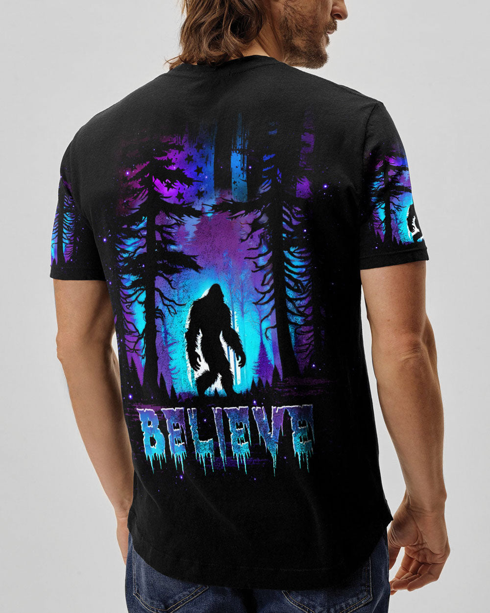 BELIEVE BIGFOOT ALL OVER PRINT - TLTW1111244