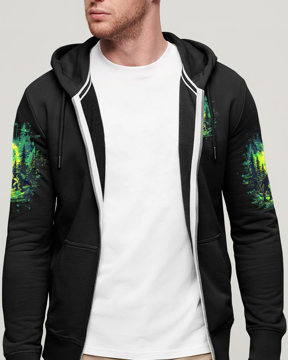 MAKING MEMORIES ONE CAMPFIRE AT A TIME BIGFOOT ALL OVER PRINT  - TLTW1203253