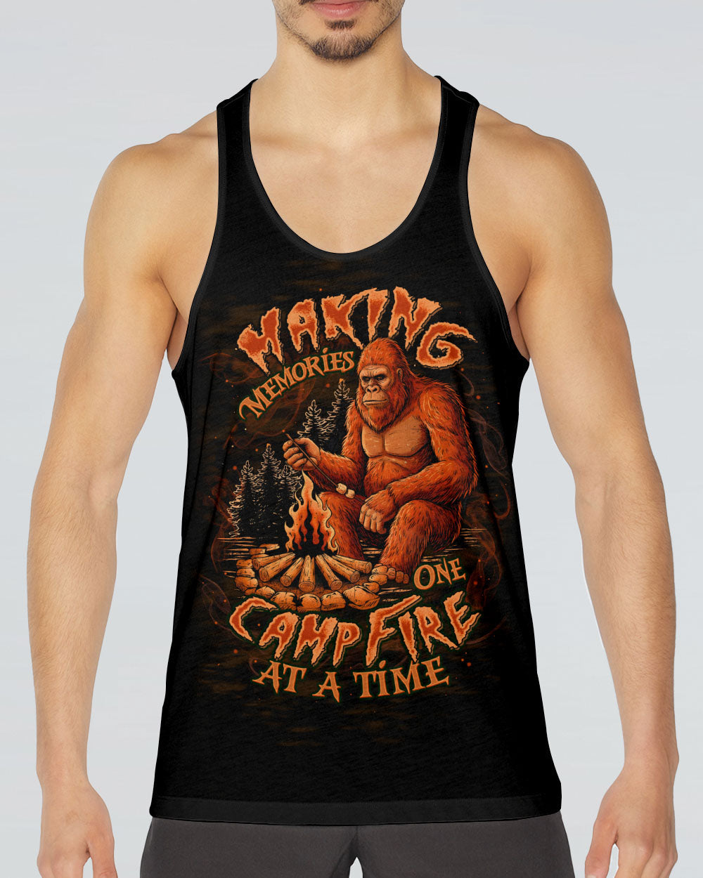 MAKING MEMORIES ONE CAMPFIRE AT A TIME BIGFOOT ALL OVER PRINT - TLTW1211252