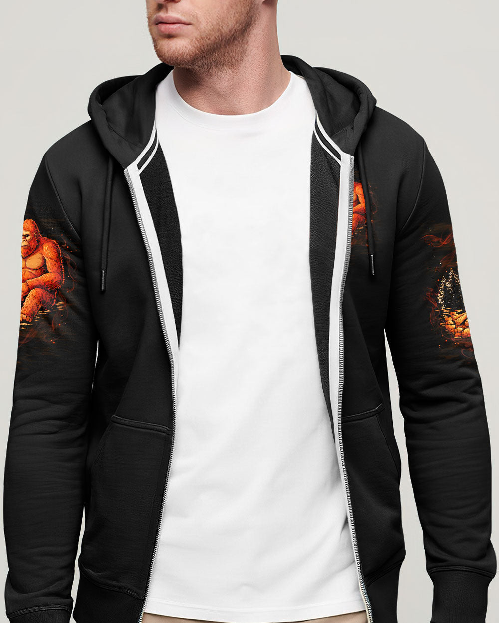 MAKING MEMORIES ONE CAMPFIRE AT A TIME BIGFOOT ALL OVER PRINT - TLTW1211252