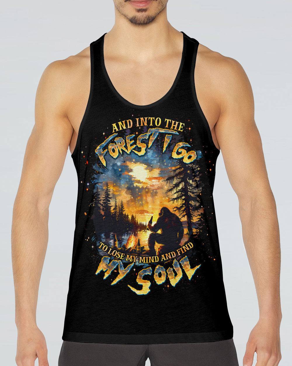 AND INTO THE FOREST I GO BIGFOOT ALL OVER PRINT  - TLTW1303253