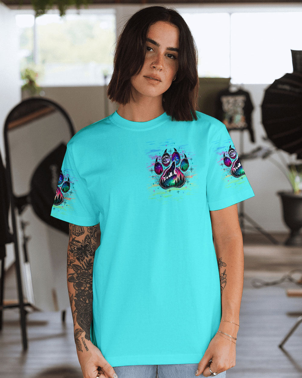 FIND ME WHERE THE WILD THINGS ARE WOLF ALL OVER PRINT   - TLTW1511245