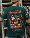 MAKING MEMORIES ONE CAMPFIRE AT A TIME BIGFOOT CHRISTMAS ALL OVER PRINT - TLTW1711251