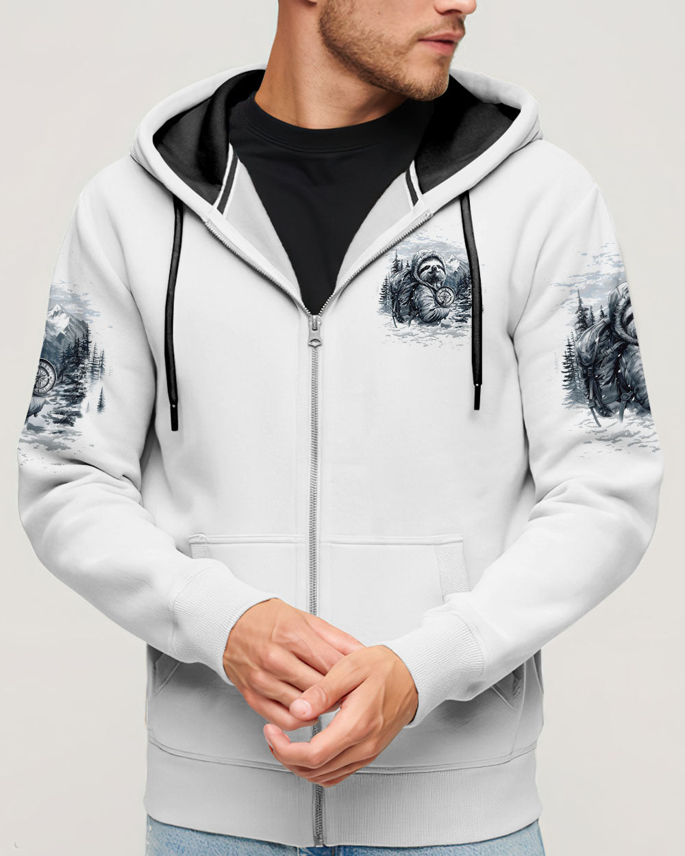 SLOTH HIKING TEAM ALL OVER PRINT  - TLTW1803253
