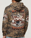THE CLOSER I GET TO NATURE DEER HUNTING ALL OVER PRINT -  TLTW1911244