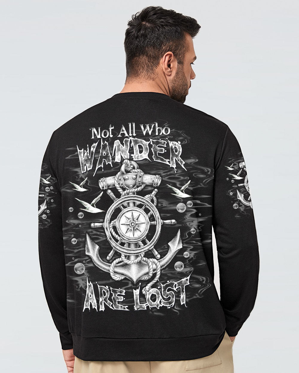 NOT ALL WHO WANDER ARE LOST COMPASS ALL OVER PRINT - TLTW2203253