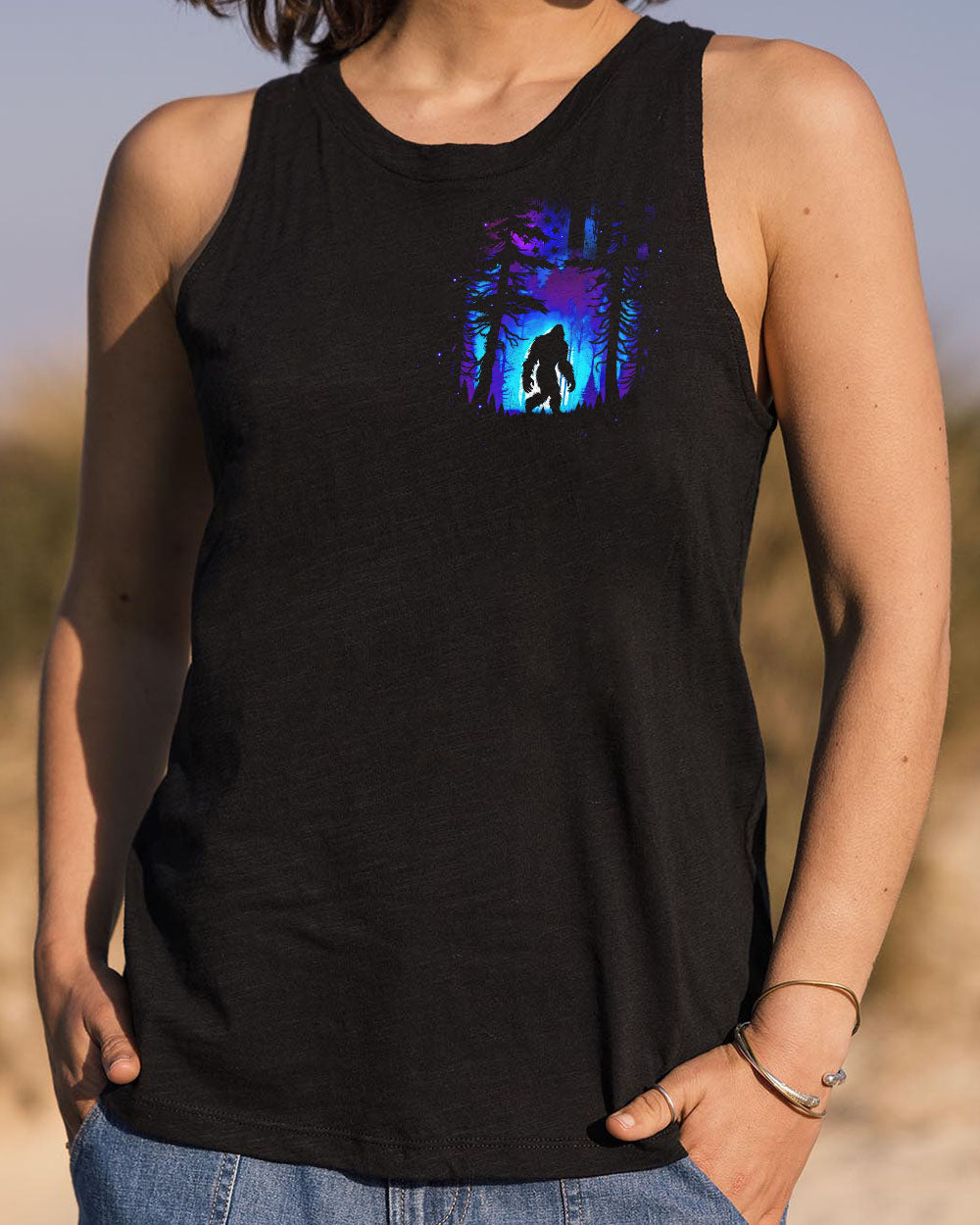 AND INTO THE FOREST I GO BIGFOOT ALL OVER PRINT - TLTW2209254