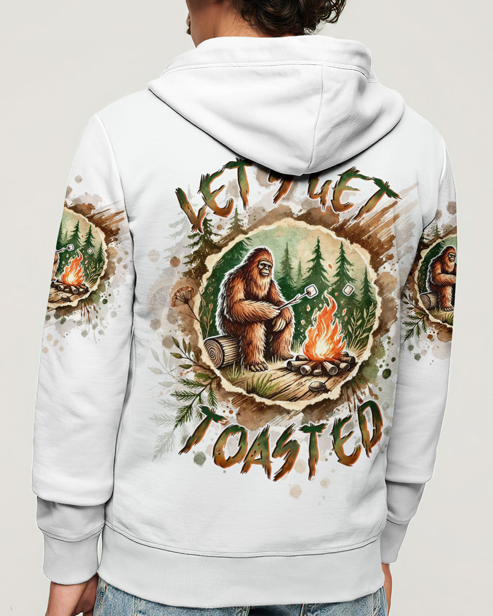 LET'S GET TOASTED BIGFOOT ALL OVER PRINT - TLTW2211244