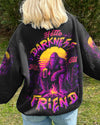 HELLO DARKNESS MY OLD FRIEND BIGFOOT ALL OVER PRINT - TLTW2410252