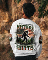 THE CLOSER I GET TO NATURE BIGFOOT ALL OVER PRINT  - TLTW2802253