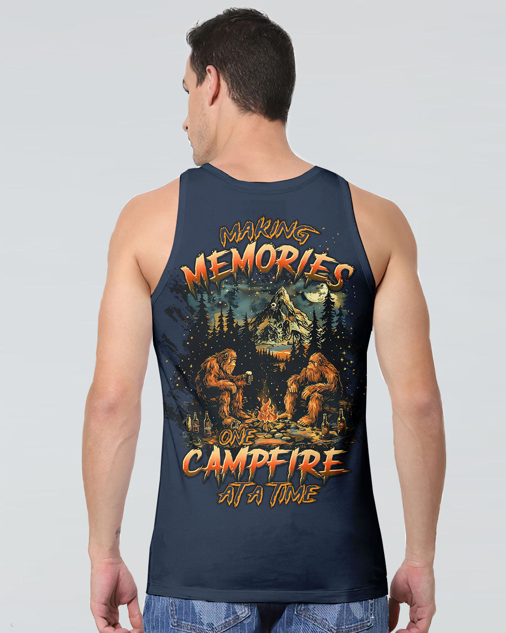 MAKING MEMORIES ONE CAMPFIRE AT A TIME BIGFOOT  ALL OVER PRINT - TLTW2911243