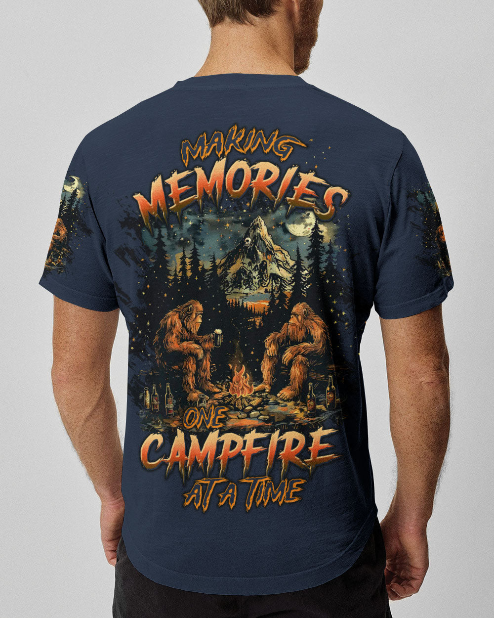 MAKING MEMORIES ONE CAMPFIRE AT A TIME BIGFOOT  ALL OVER PRINT - TLTW2911243