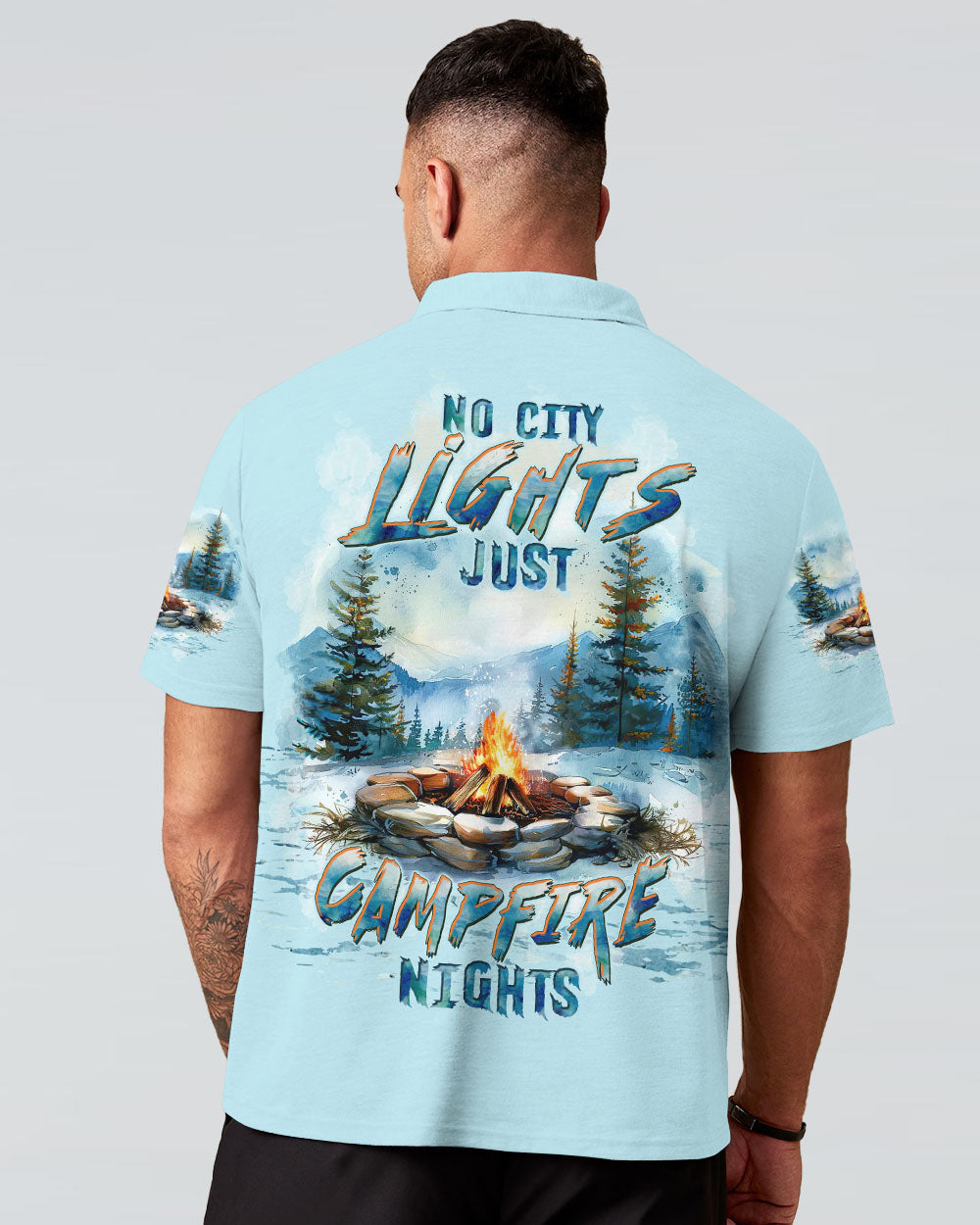 NO CITY LIGHTS JUST CAMPFIRE NIGHTS ALL OVER PRINT - TLTW3009244