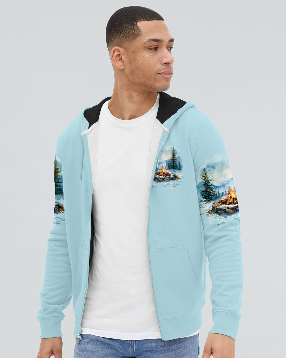 NO CITY LIGHTS JUST CAMPFIRE NIGHTS ALL OVER PRINT - TLTW3009244